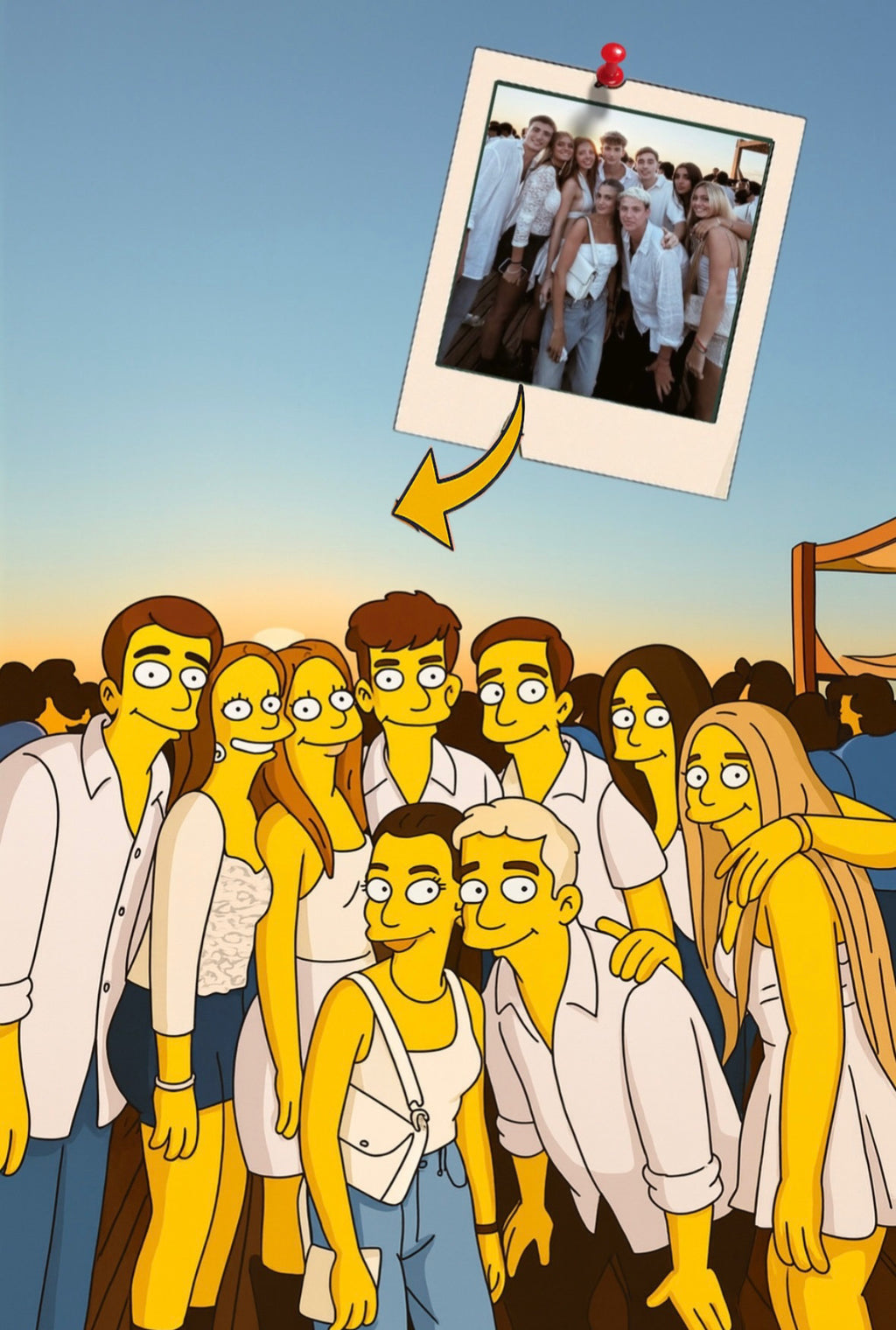 Personalisiertes Cartoon Bild – Digitaler Download